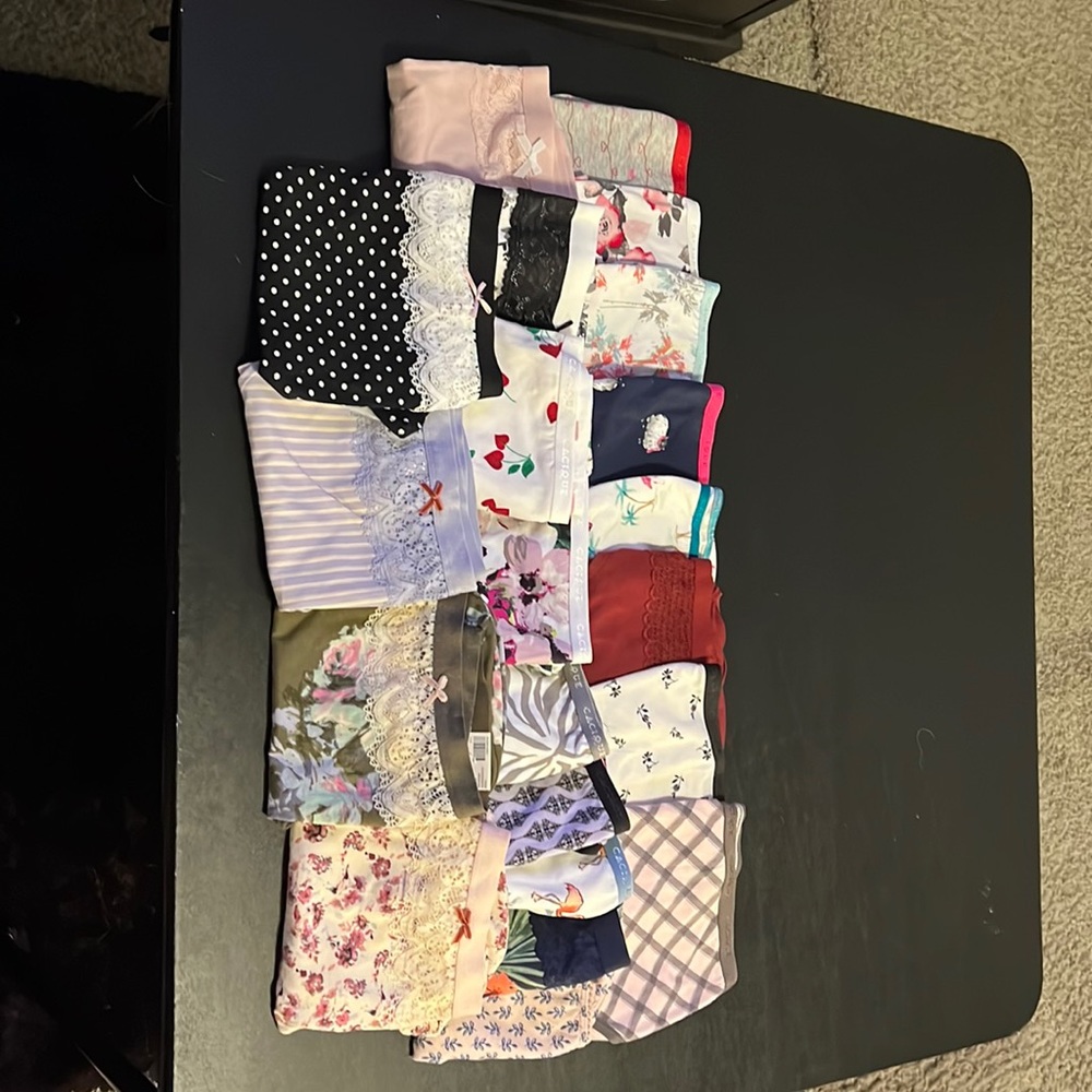 21 pairs of Lane Bryant underwear